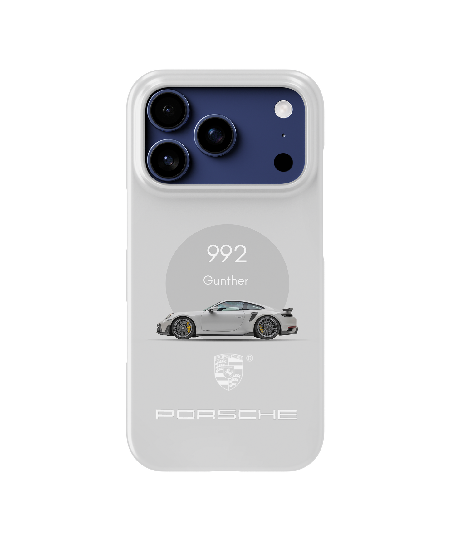Porsche 992 Ghost Phone Case Cover