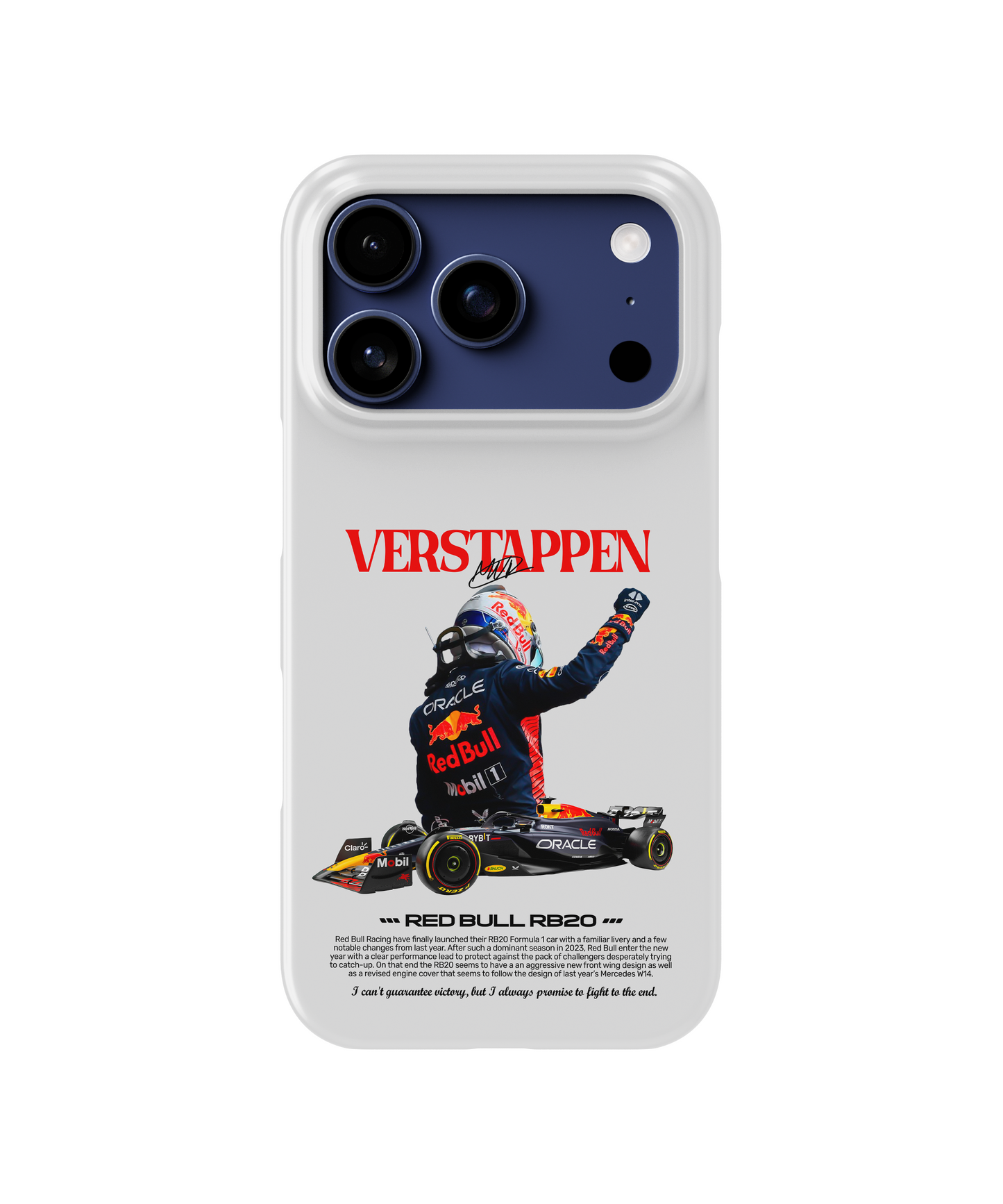 Verstappen Victory Phone Case Cover
