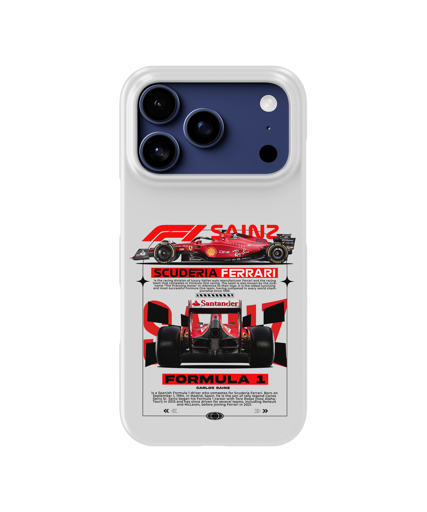 Sainz 55 Phone Case Cover