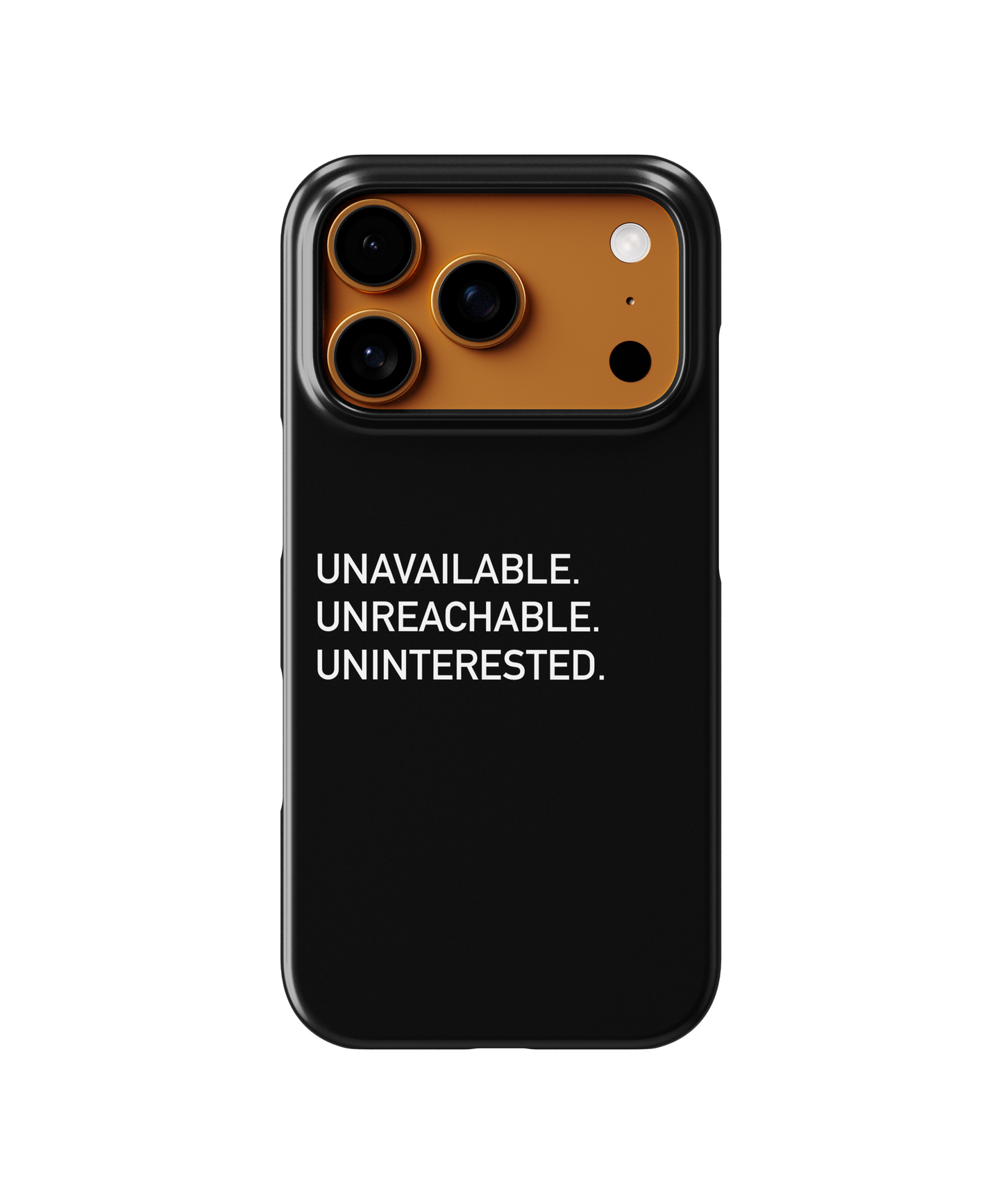 Not Impressed Phone Case Cover