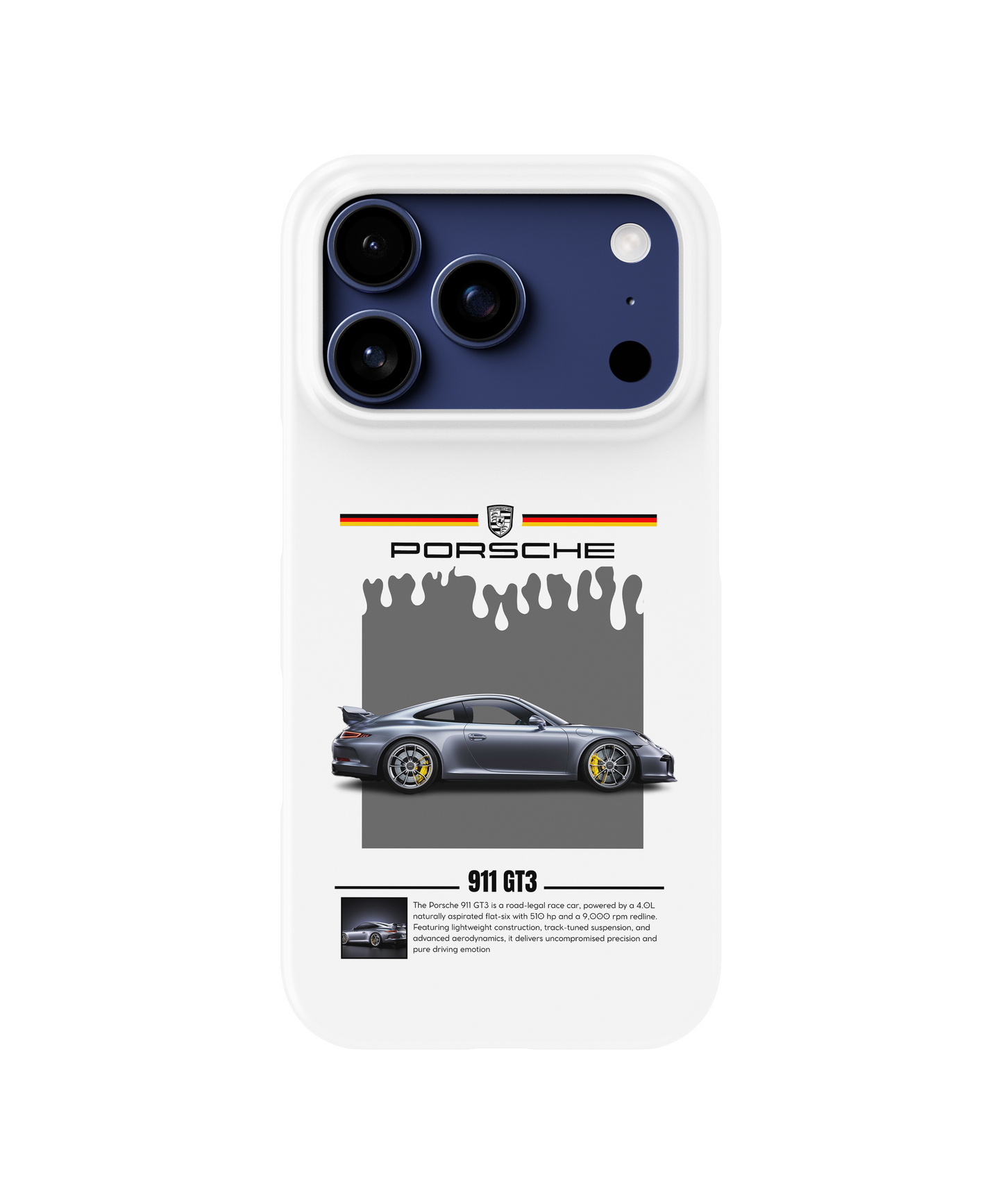 Porsche Silverline Phone Case Cover