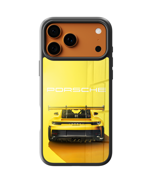 Porsche Yellow Gt Phone Case Cover
