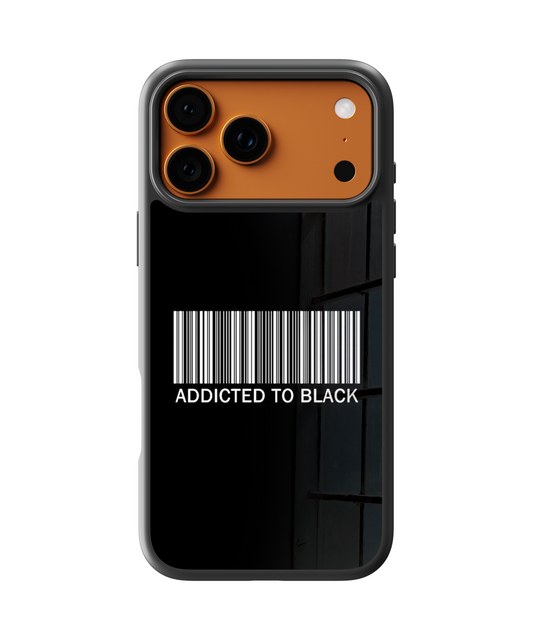 Black Addiction Phone Case Cover