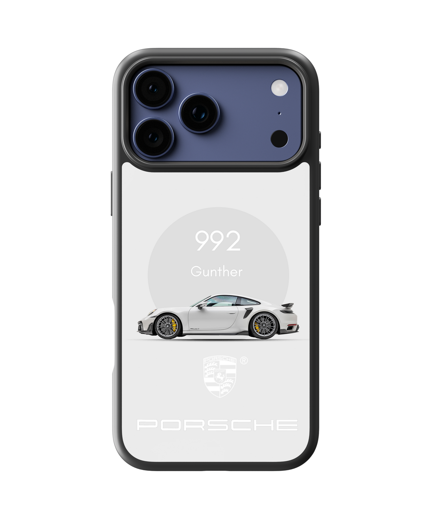 Porsche 992 Ghost Phone Case Cover
