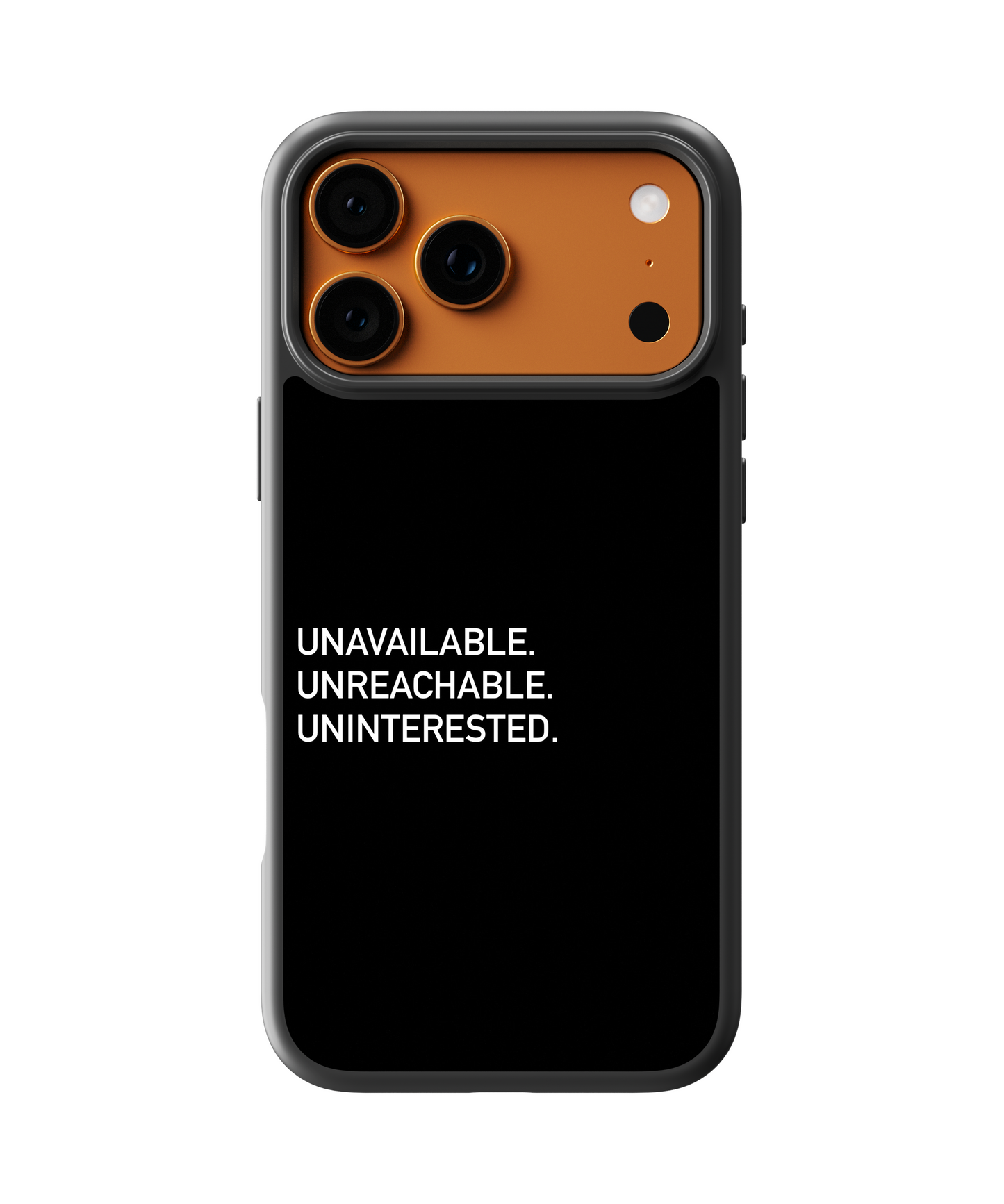 Not Impressed Phone Case Cover