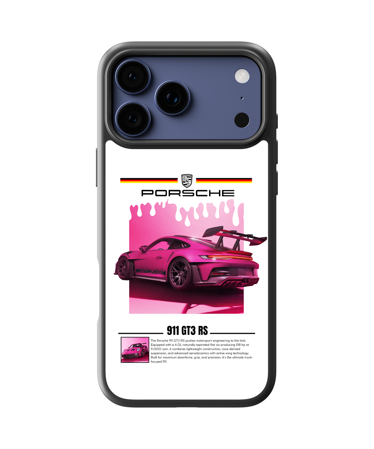 Pink Rs Phone Case Cover