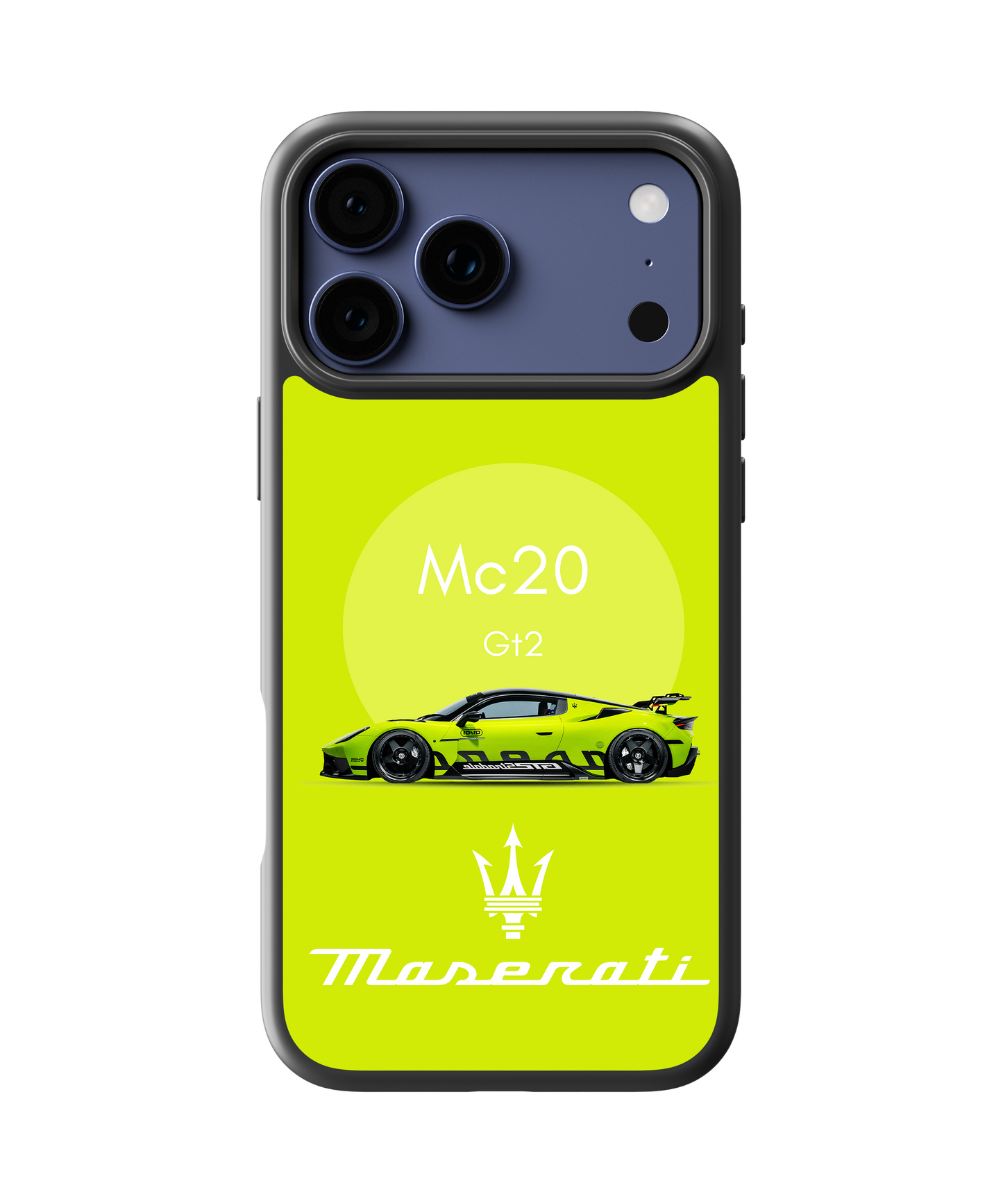 Maserati Mc20 Lime Phone Case Cover