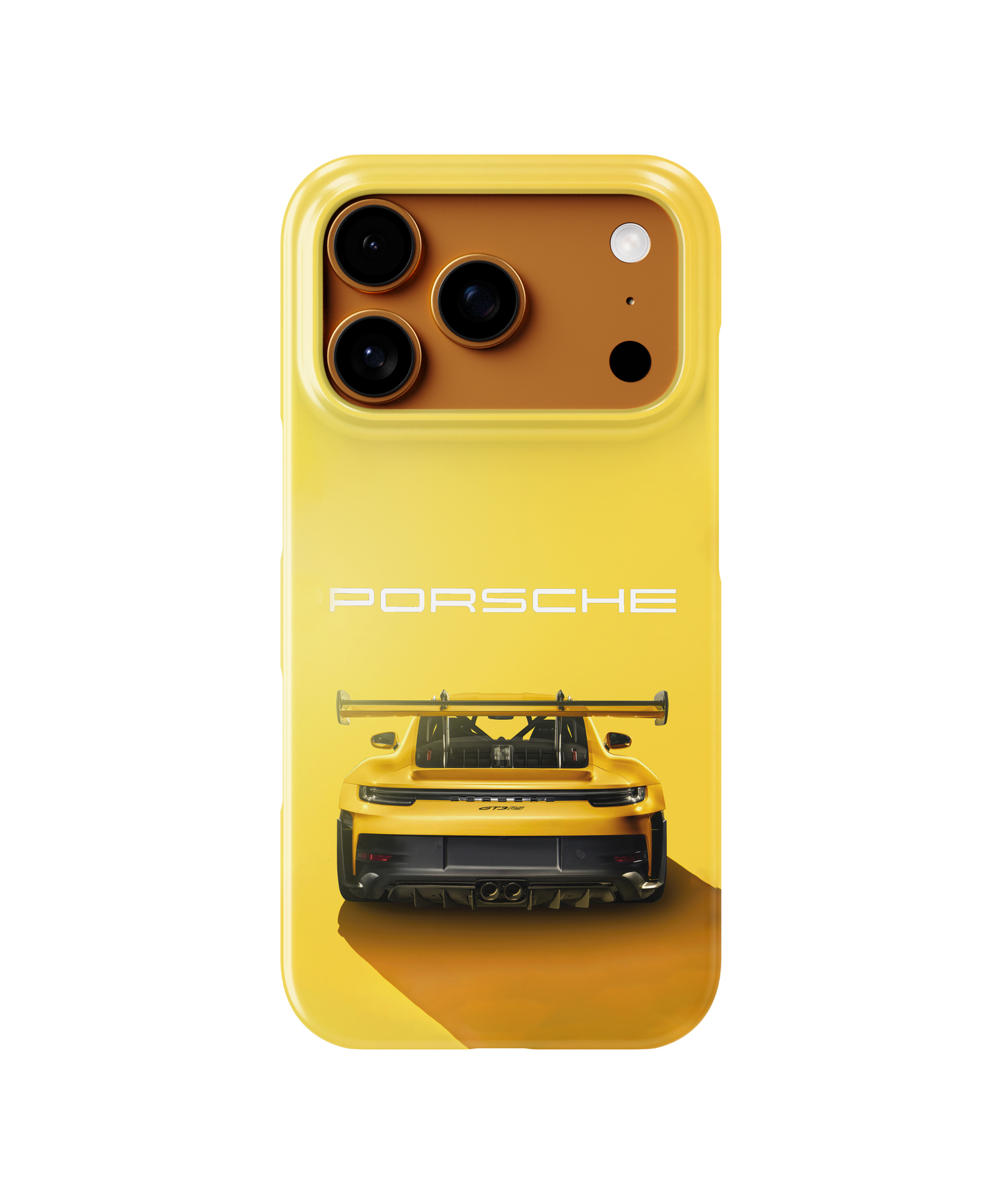 Porsche Yellow Gt Phone Case Cover