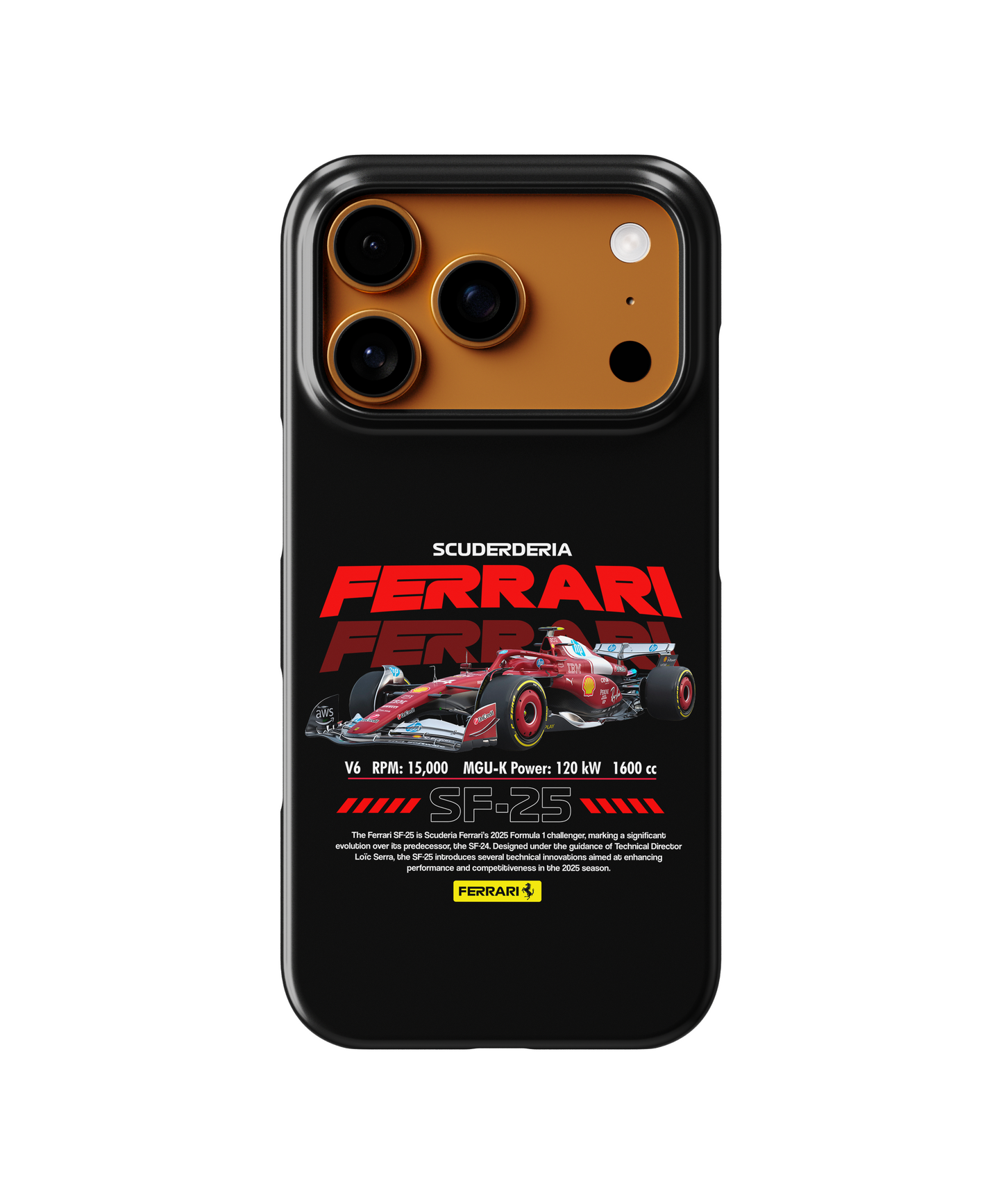 Ferrari Sf 25 Phone Case Cover