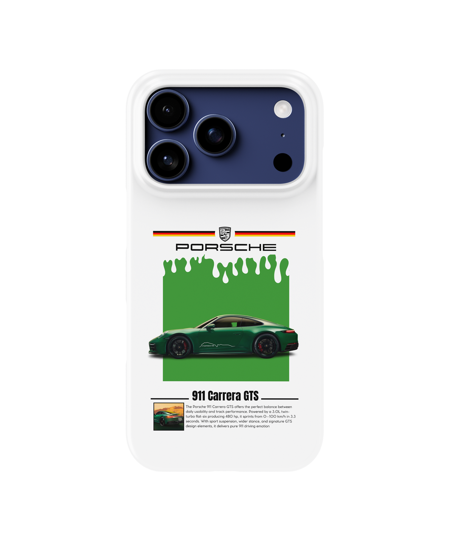 Porsche Emerald Spec Phone Case Cover