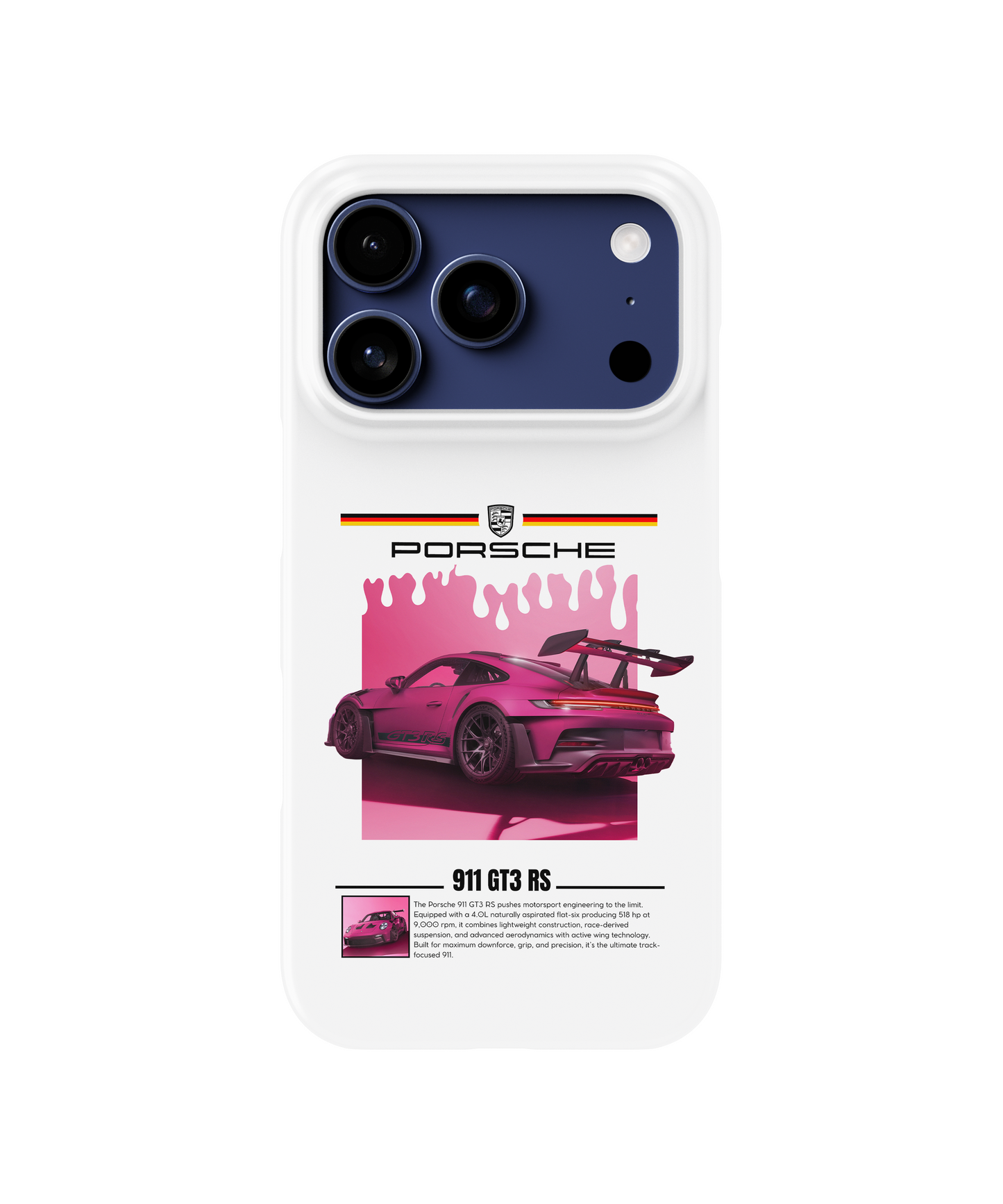 Pink Rs Phone Case Cover