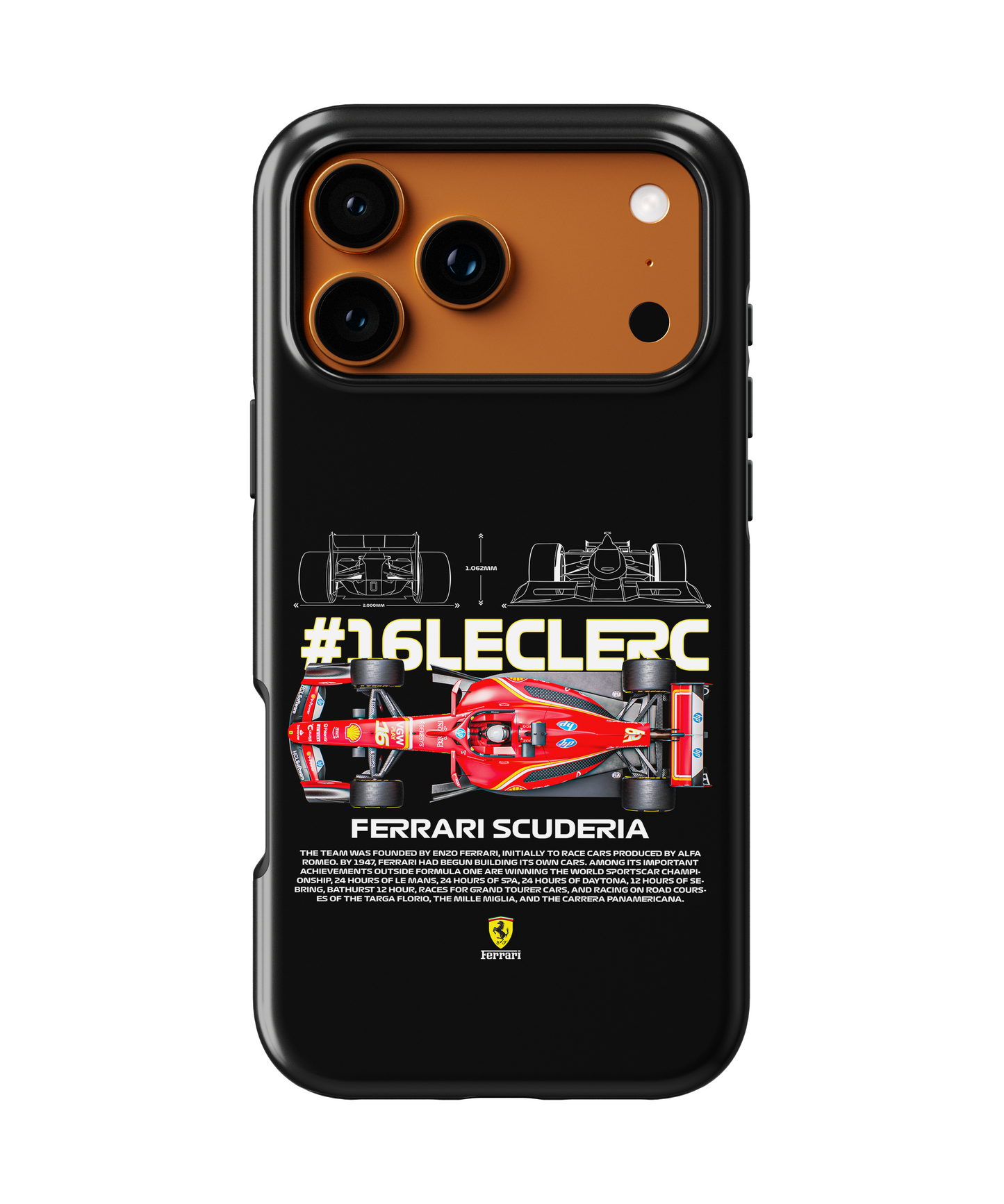 Leclerc 16 Phone Case Cover