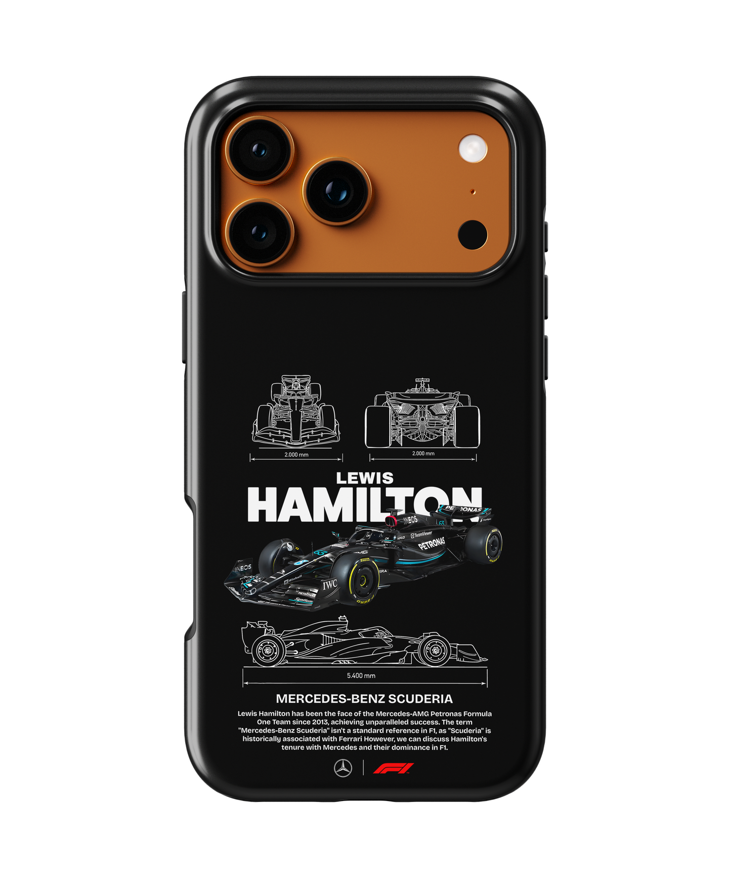 Silver Arrows Blueprint Phone Case Cover
