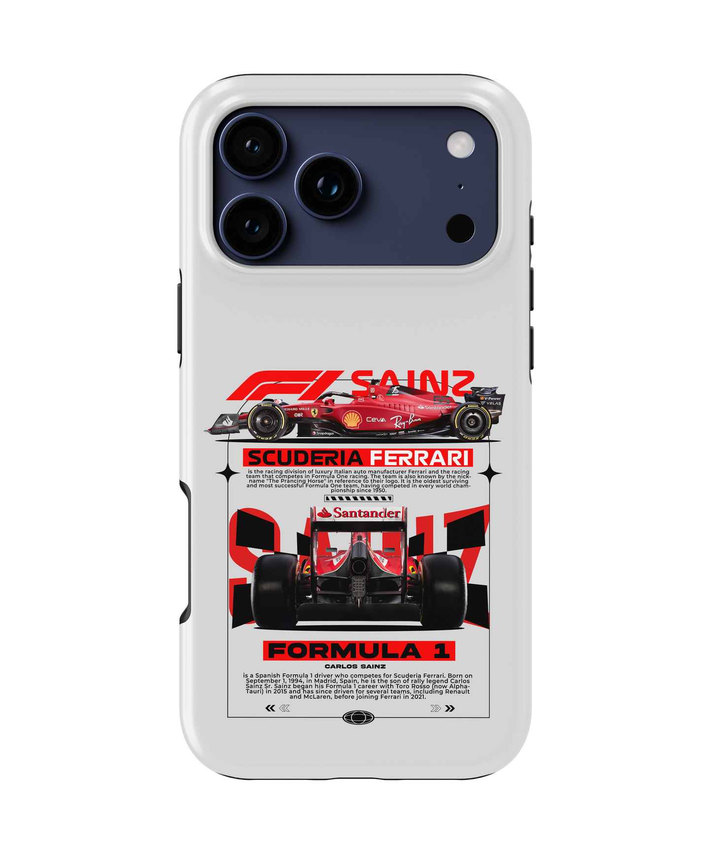 Sainz 55 Phone Case Cover