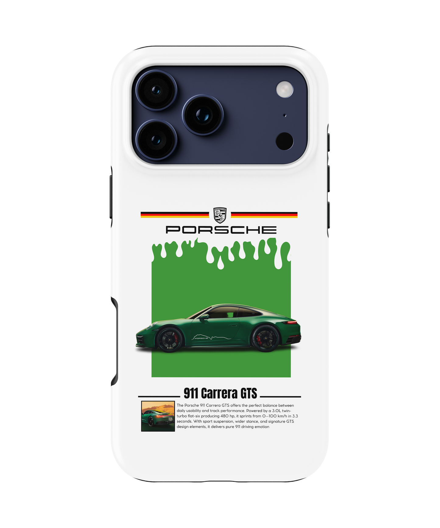 Porsche Emerald Spec Phone Case Cover