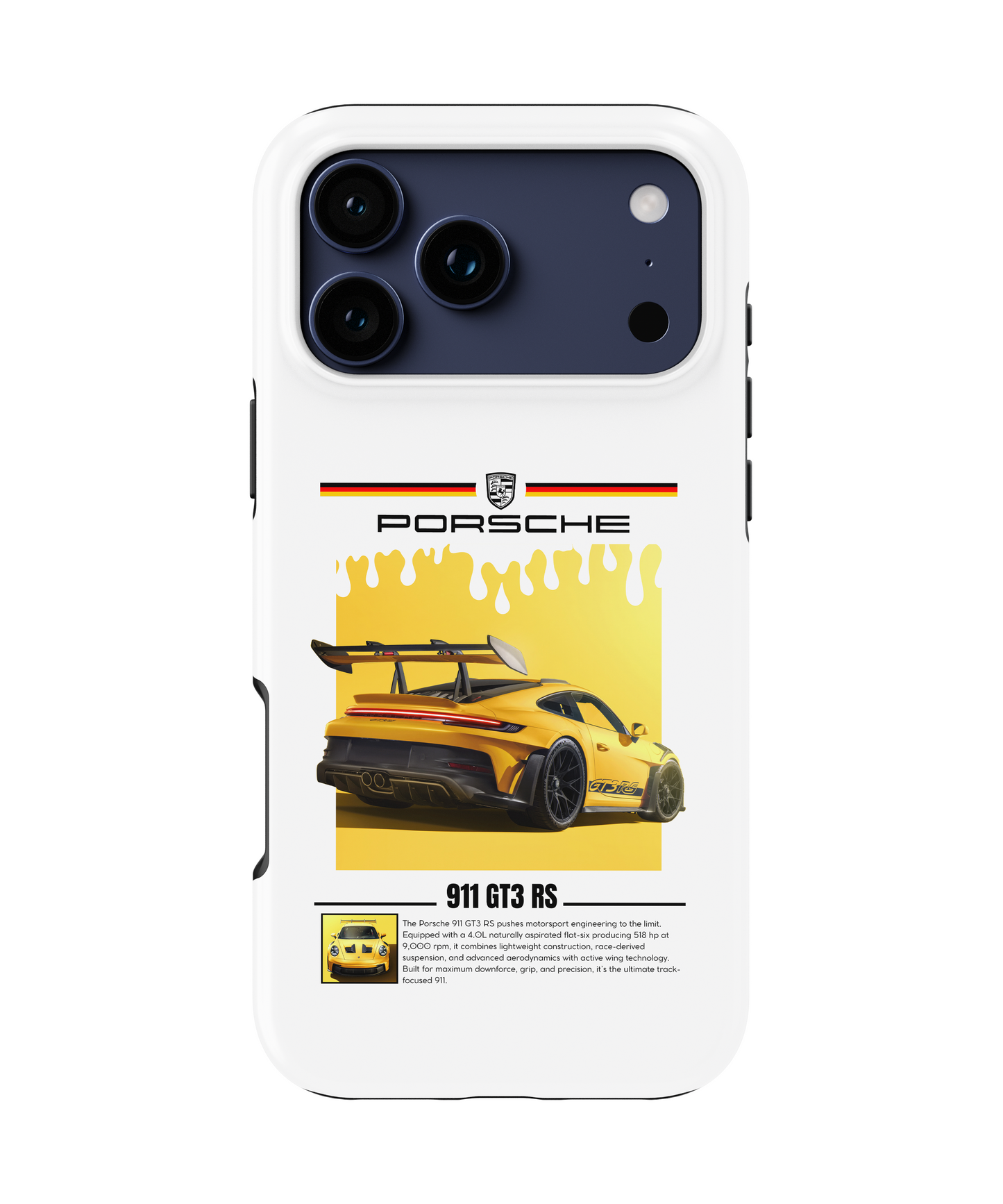 Gt3 Yellowline Phone Case Cover