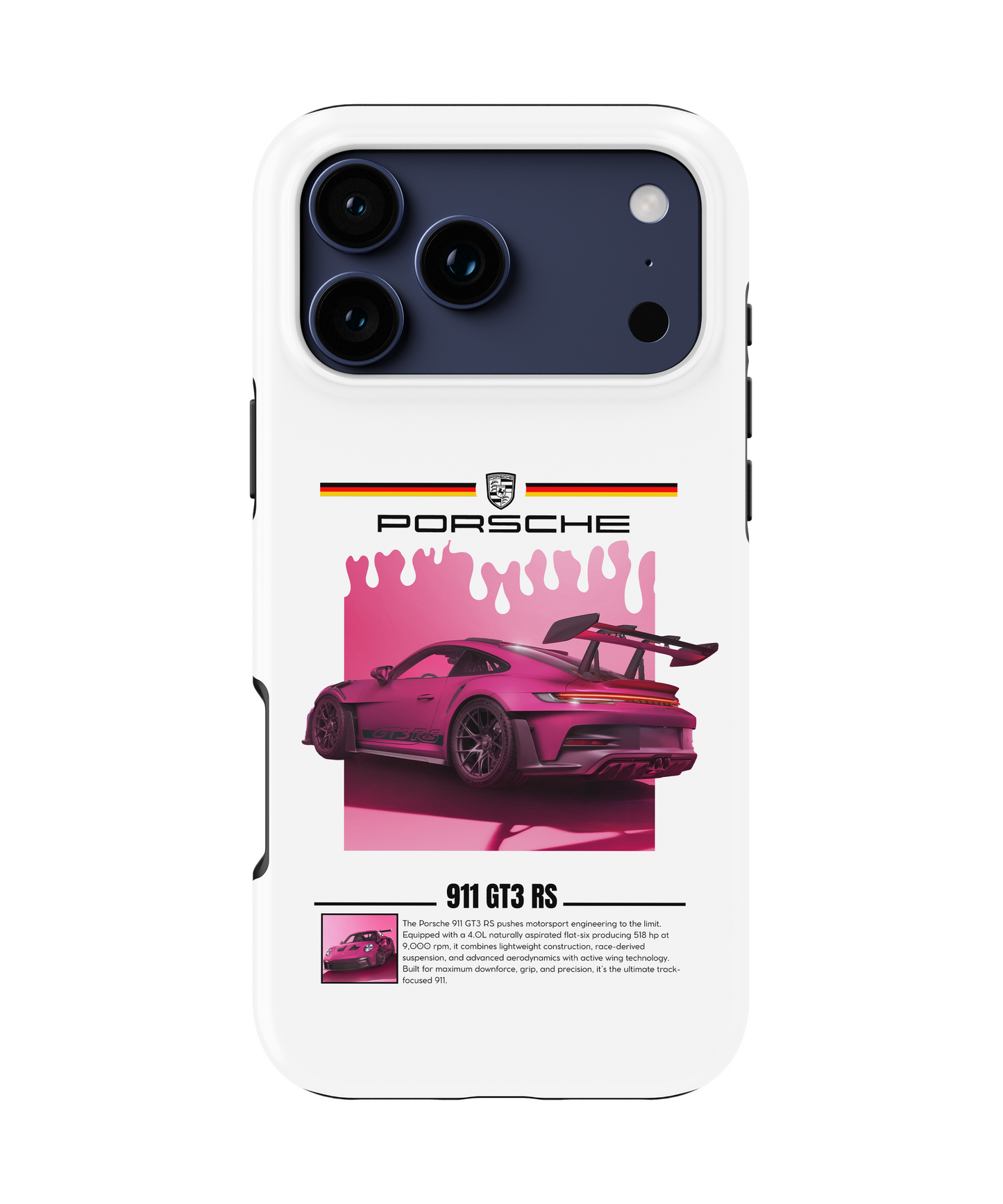 Pink Rs Phone Case Cover