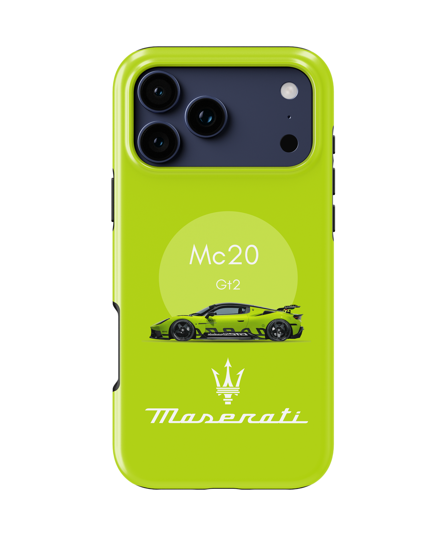 Maserati Mc20 Lime Phone Case Cover
